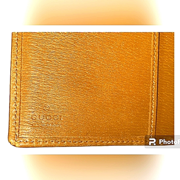 GUCCI AUTHENTIC LEATHER AGENDA GOLD HARDWARE GOLD ROD COLOR EUC - Picture 7 of 9